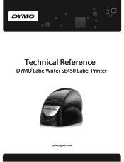 Dymo LabelWriter® SE450 Label Printer Technical Reference
