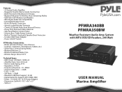 Pyle PFMRA340BB Instruction Manual