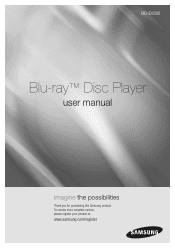 Samsung BD-E6500 User Manual Ver.1.0 (English)