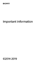 Sony Xperia XZ2 Premium Reference Guide