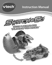 Vtech Switch & Go Hatch & Roaaar Egg Velociraptor Racer User Manual