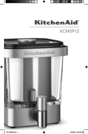 KitchenAid KCM5912SX Owners Manual