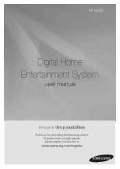 Samsung HT-E550/ZA User Manual