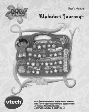Vtech Dora Alphabet Journey User Manual