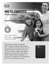 Western Digital Elements Portable Product Overview