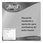 Hunter 21628 Owner's Manual