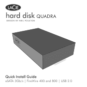 Lacie Hard Disk Quadra Quick Install Guide