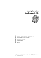 Ricoh CL7000 Operating Instructions
