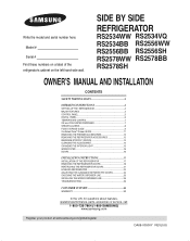Samsung RS2556BB/XAA User Manual (user Manual) (ver.8.0) (English)