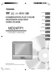 Toshiba MD24FP1 Owner's Manual - English