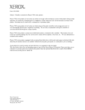 Xerox 5500DN Statement of Volatility