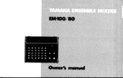 Yamaha EM-80 Owner's Manual (image)