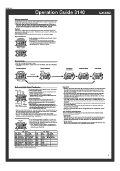 Casio WV200A-1AV Operation Manual