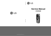 LG C2500 Service Manual