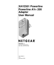 Netgear XAV2501 XAV2501 User Manual