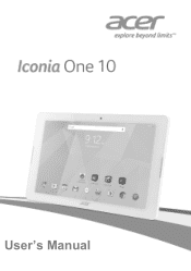 Acer Iconia B3-A20B User Manual