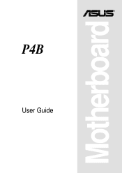 Asus P4B P4B User Manual