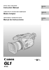 Canon GL1 GL1 Instruction Manual