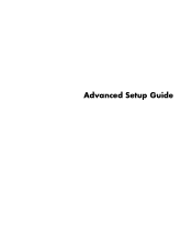 HP Pavilion Slimline s3700 Advanced Setup Guide