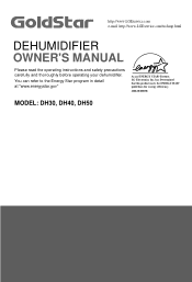 LG DH40E Owners Manual