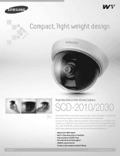 Samsung SCD-2010 Brochure