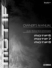 Yamaha MOTIF6 Owner's Manual
