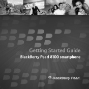 Blackberry Pearl 8100 Getting Started Guide