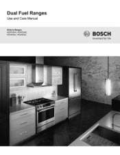 Bosch HDIP054U Instructions for Use