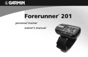 Garmin Forerunner 201 Owner's Manual