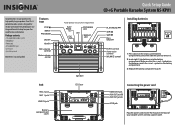 Insignia NS-KP01 Quick Setup Guide (English)