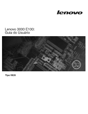 Lenovo E100 (Portuguese - Brazil) User guide