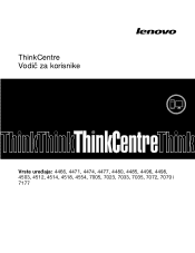 Lenovo ThinkCentre M91p (Croatian) User guide