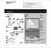 Lenovo ThinkPad X32 (Chinese - Traditional) Setup guide for the ThinkPad X32