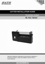 Oki GL412e GL408e/GL412e Cutter Install Guide