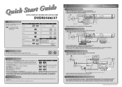 Philips DVDR3506 Quick start guide