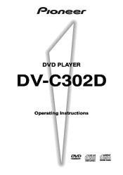 Pioneer DV-C302D Owner's Manual