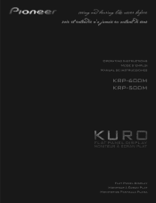 Pioneer KRP 500M Owner's Manual