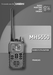 Uniden MHS550 French Owners Manual