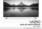 Vizio M80-D3 Quickstart Guide Spanish
