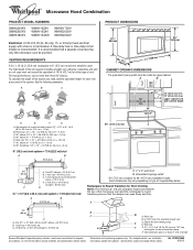 Whirlpool WMH1163XVD Dimension Guide