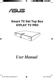 Asus OPlay TV Pro User Manual