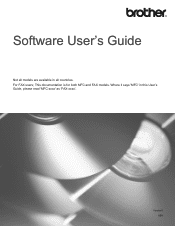 Brother International IntelliFax-2840 Software Users Manual - English