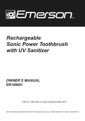 Emerson ER109001-Rechargeable User Manual