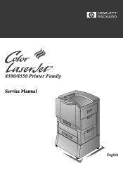 HP Color LaserJet 8500 Service Manual