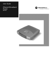 Motorola WR850G User Manual