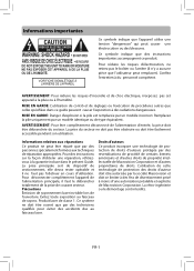 RCA RTB1016 RTB1016 Product Manual-French