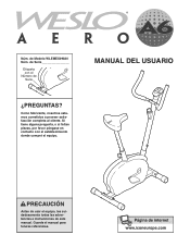 Weslo Aero A6 Spanish Manual