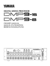 Yamaha DMP9-8 Owner's Manual (image)