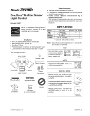 Zenith SL-5597-BZ-E User Manual
