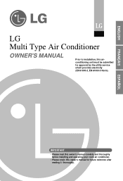 LG LMAN121HNM Owners Manual
